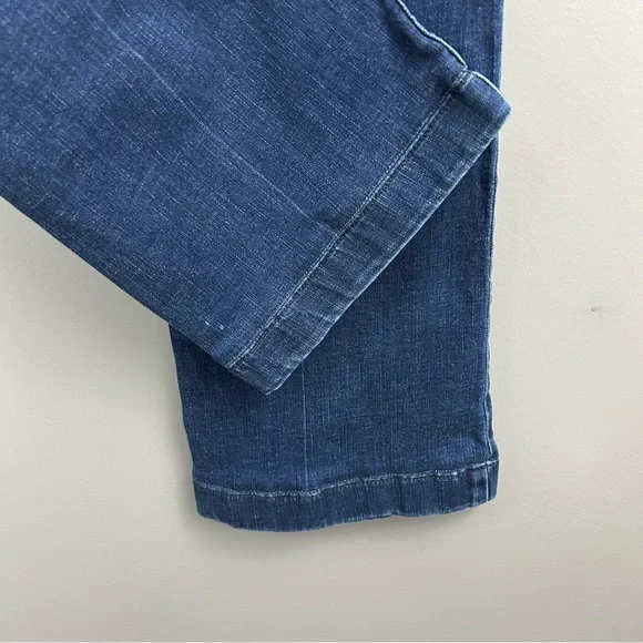 White House Black Market High Rise Wide Leg Cargo Jeans Size 2 - Picture 10 of 14